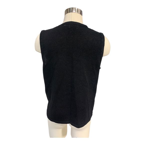 M19 Kathie Lee Collection Christmas Ornaments Xmas Holiday Sweater Vest Sz ? - Picture 4 of 6